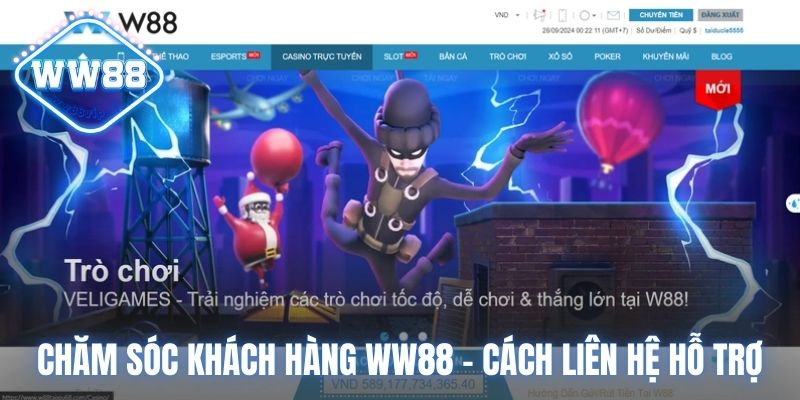 Chăm Sóc Khách Hàng WW88