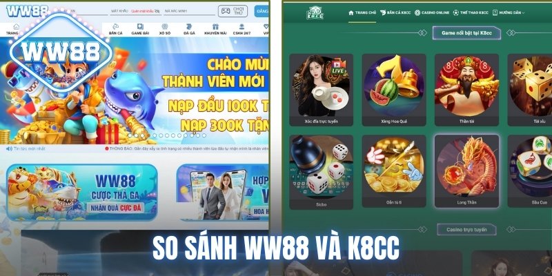 So Sánh WW88 Và K8CC - Cuộc Chiến Cân Tài Cân Sức Giữa 2 Nhà Cái 5 So Sánh WW88 Và K8CC